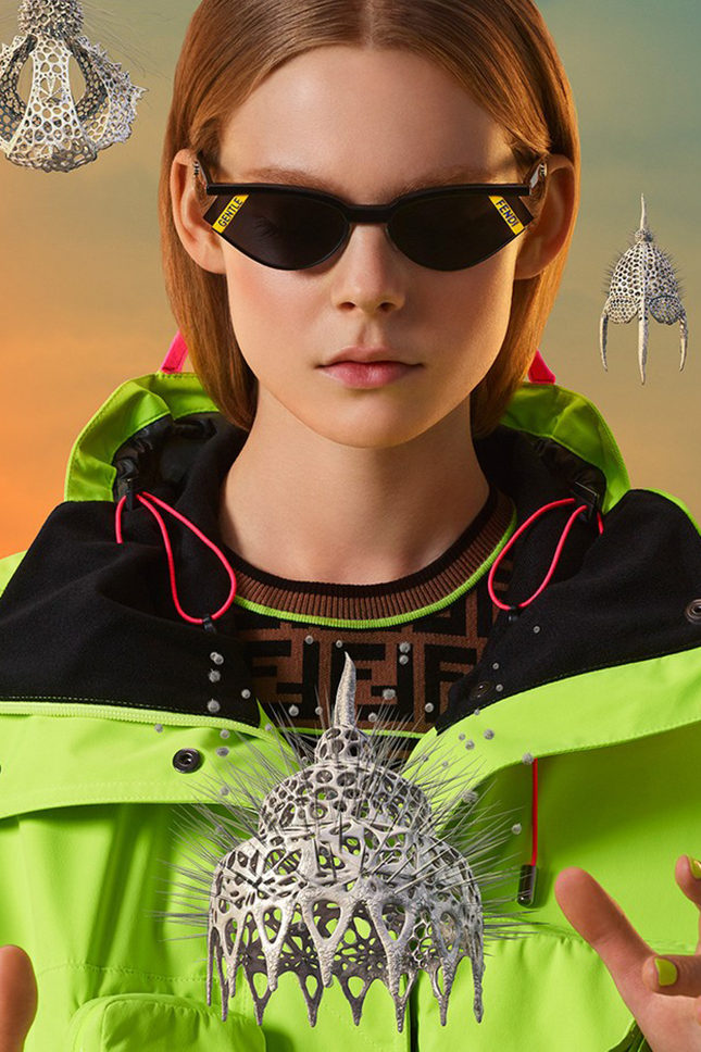 Fendi ��������� ��������� ����� � Gentle Monster